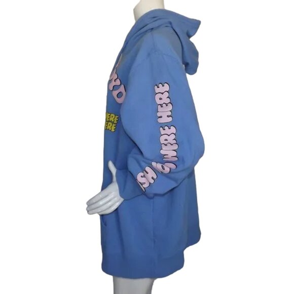 PINK FLOYD Wish You Were Here Hoodie, 3XL, LIGHT BLUE Pullover Sweatshirt - Picture 8 of 13